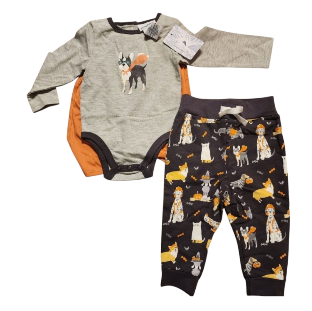 NWT Tommy Bahama 6 Month Boys 3 Piece Set. Cape, Onesie and Pants